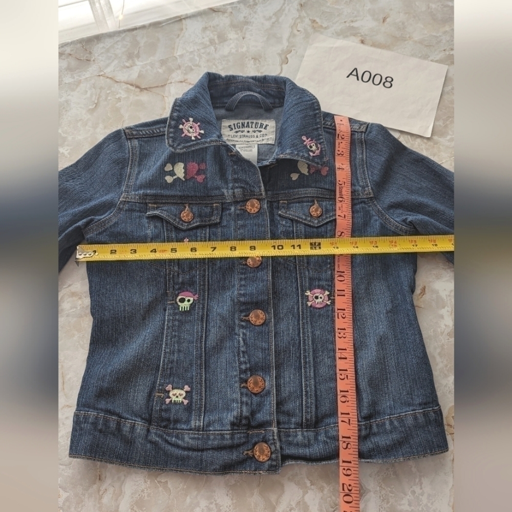 Levis Signature Women’s Jean Jacket Size S - Picture 15 of 16